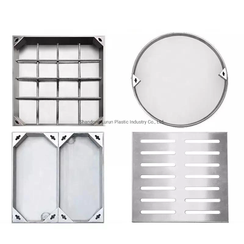 High quality/High cost performance  600*600mm Durable Manhole Covers Supplier Invisible 201/304/316/316L/316ti/309S Stainless Steel Manhole Covers for Outdoor/Access Drainage