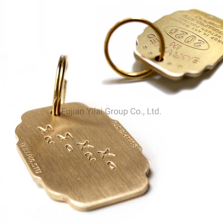 Hotel 3D personalizados promocionais Chaveiro de Metal Chaveiro Esmalte Personalizado Chaveiro Dourado Motel Chaveiro de Metal