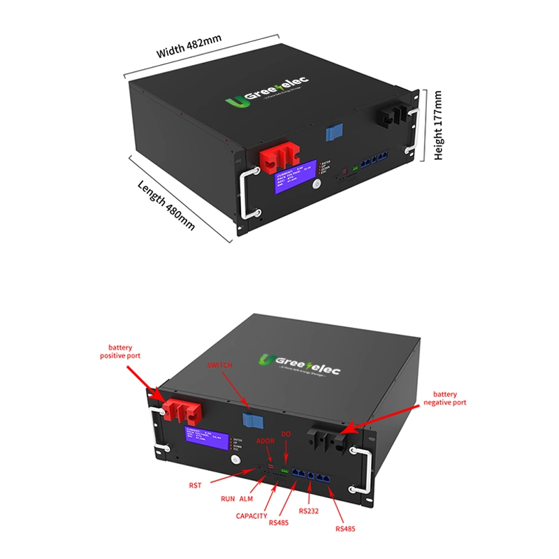 U-Greenelec Uninterrupted Energy Energy Storage Lithium Battery Bracket Lithium Battery
