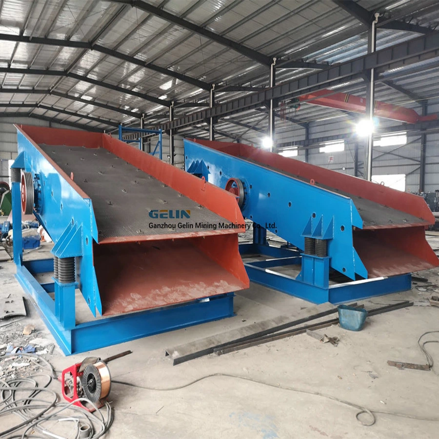 Mineral Sieving Sand Vibration Separator Sieve Linear Vibrating Screen