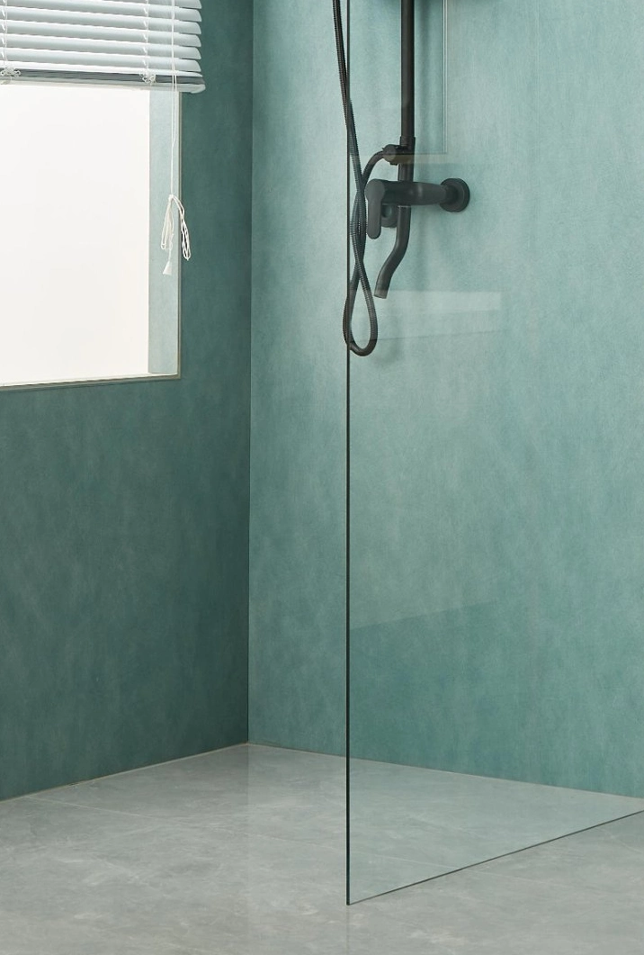 Bathroom Frameless Walk-in Shower Enclosure Shower Door