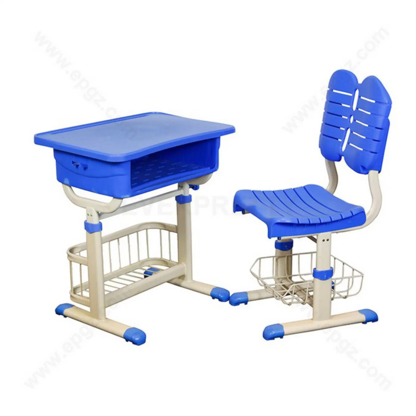 School Furniture Student Table with Chair Training Folding Study