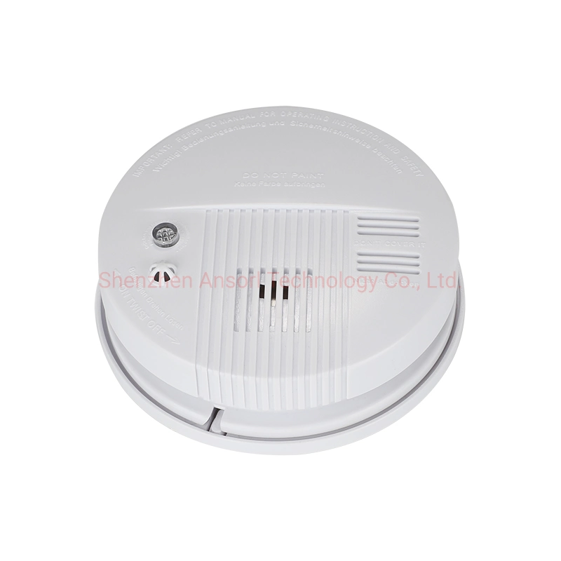 Doble sensor de humo cum CO Detector para casa segura