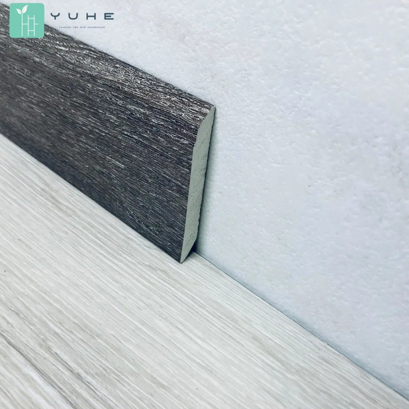 100% Waterproof & Anti-Slip Stone Plastic Floor Tile PVC Raw Material Wood & Marble Look Yh9013-5