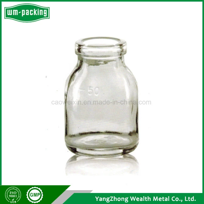 Pharmaceutical Infusion Glass Bottle, Custom Size Infusion Vials