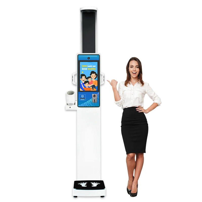 All -in -One Health Kiosk für körperliche Untersuchung Höhe Gewicht des Geräts