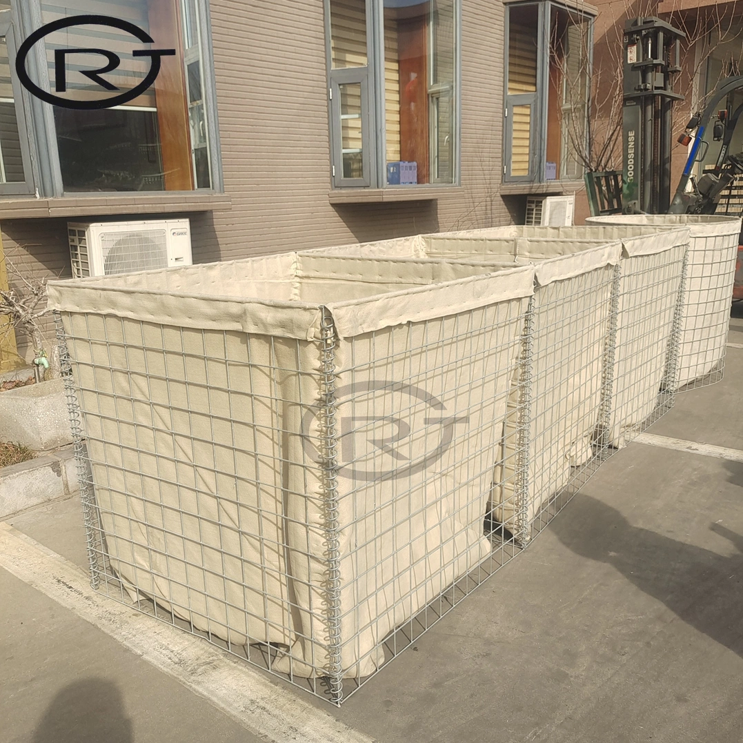 High Strength Big Sand Hesco Barrier Mil8 Itary Sandbags Defensive Barrier Hesco Bastion