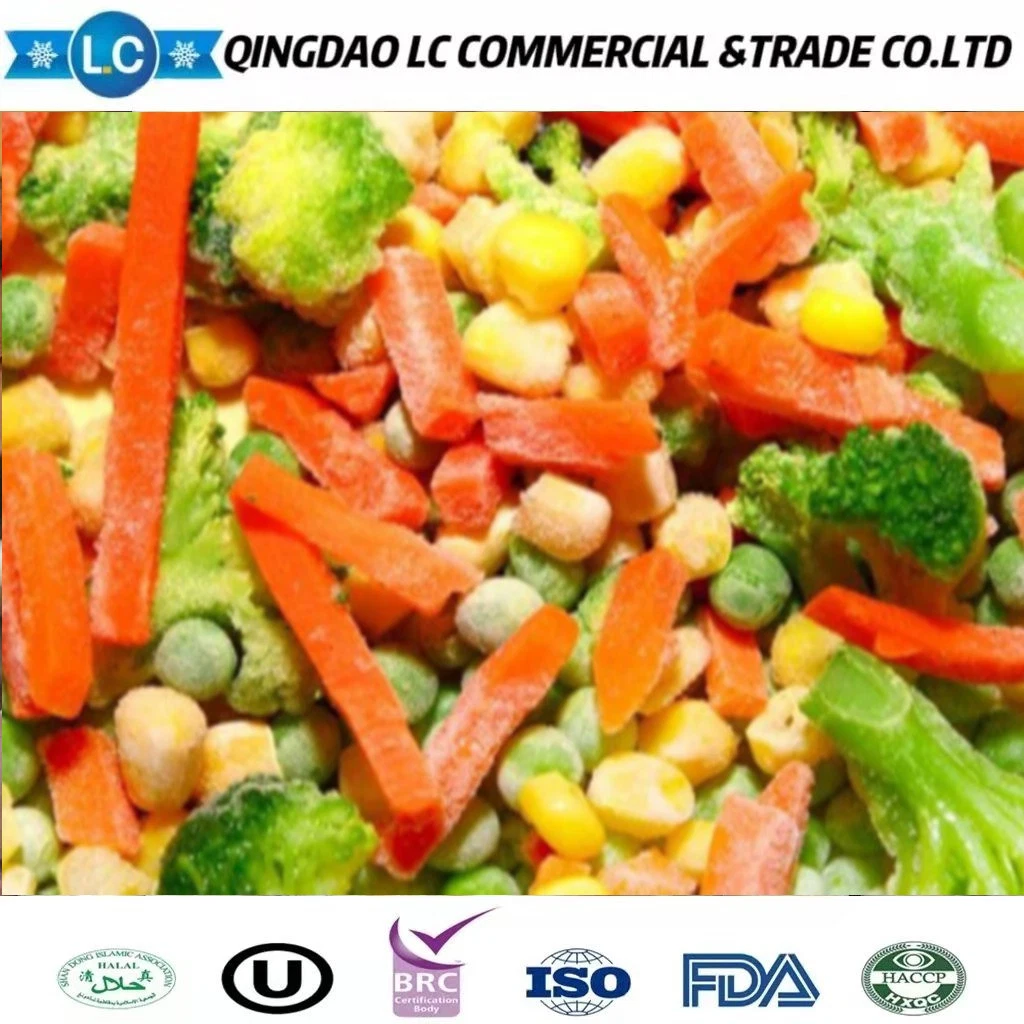 2-4cm 3-5cm 4-6cm Bulk Packaging Frozen Mixed Vegetables From Factory