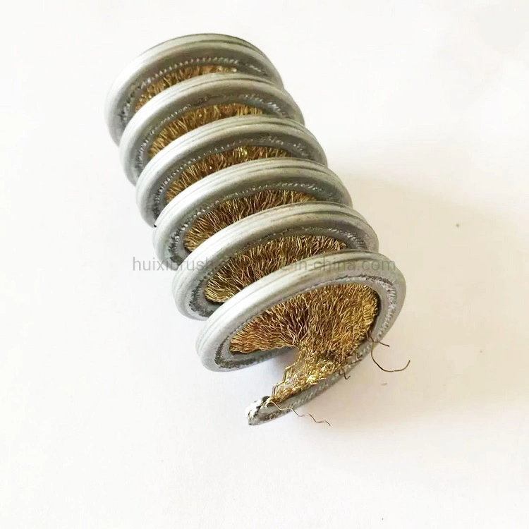 Cylindrical Brass Wire Coil Spiral Brush