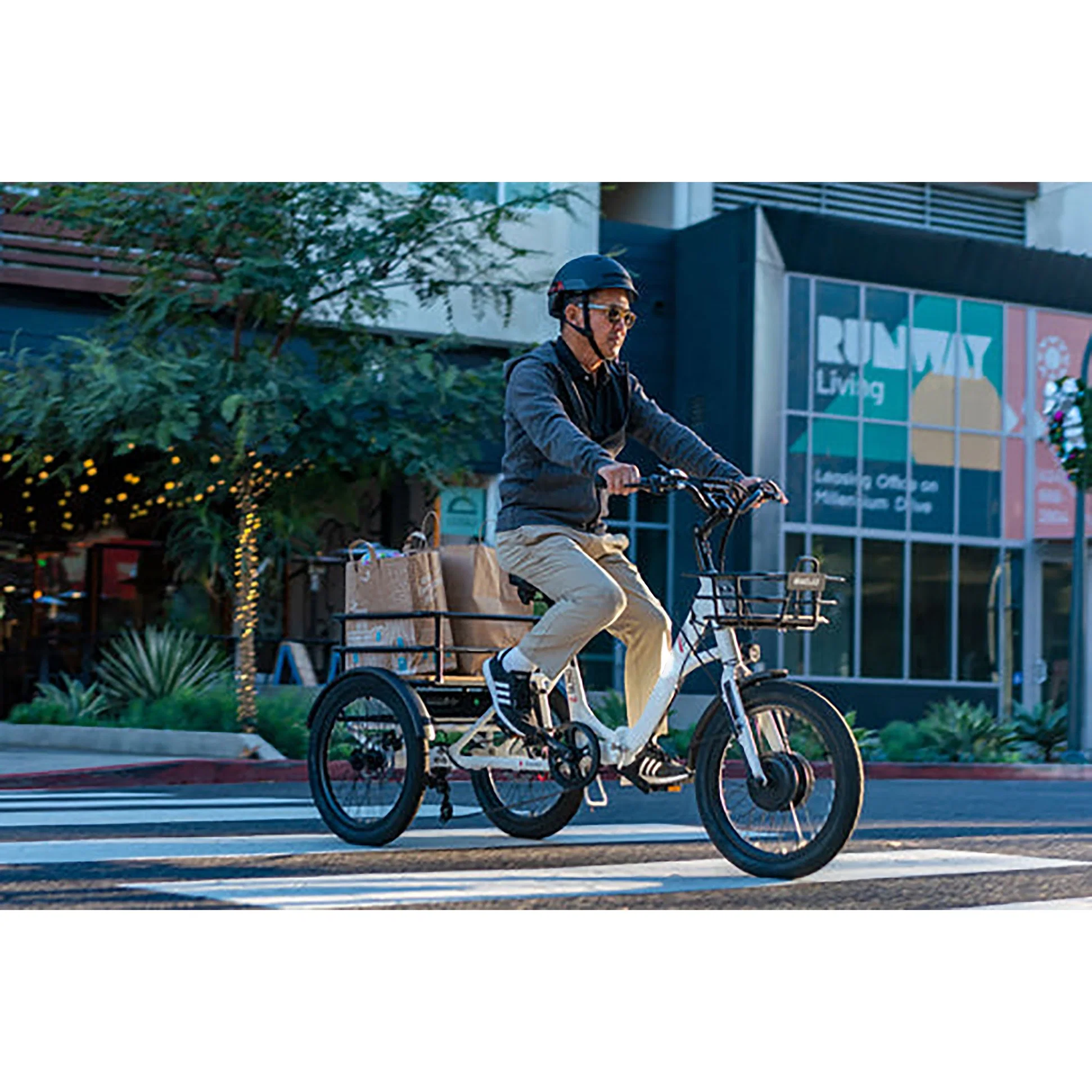 Bicicleta dobrável de 500 W com motor duplo de 48 V, híbrido elétrico Bicicleta