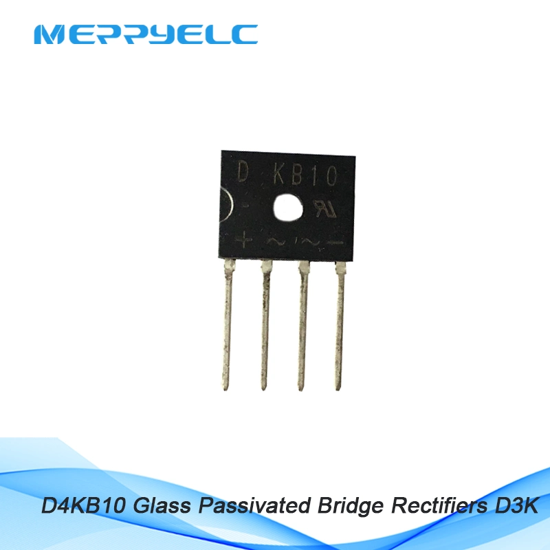 Bridge D4KB10 4.0 amperes D3K rectificador de ponte de diodo semicondutor