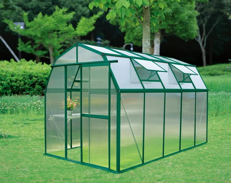 Agricultura Polycarbonate Greenhouses com sistema de irrigação sistema de Aquecimento para legumes Frutas flores alface de pimenta