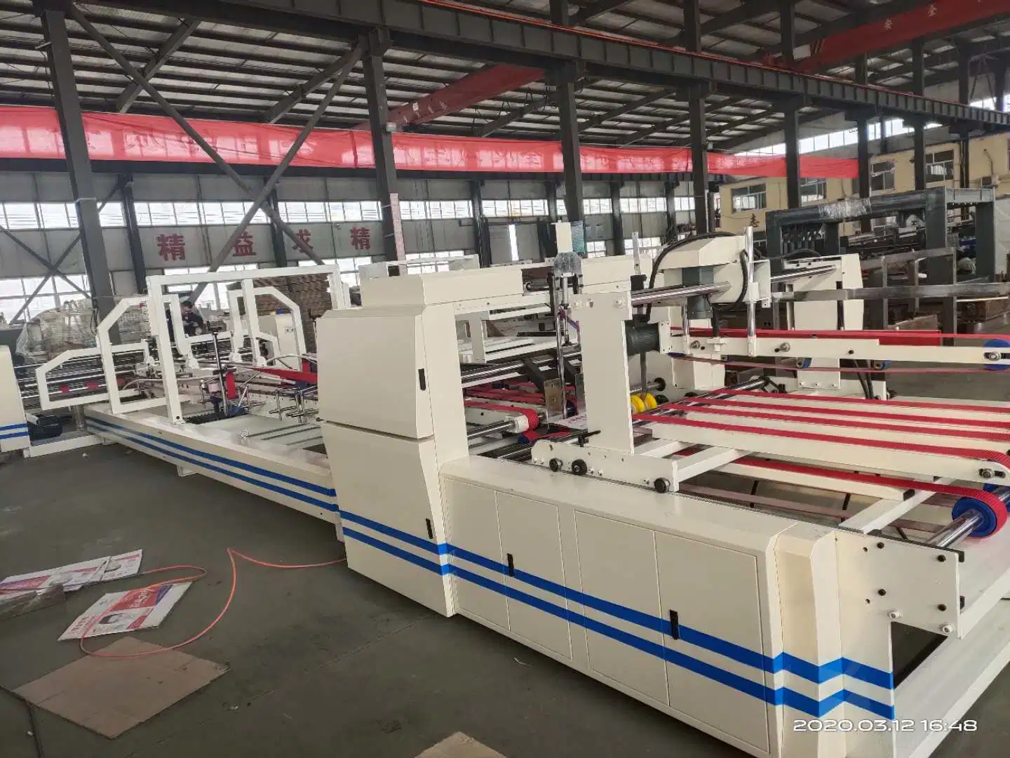 Mjzx-1 Automatic Gluer and Strapping Machine Automatic Folder and Gluer