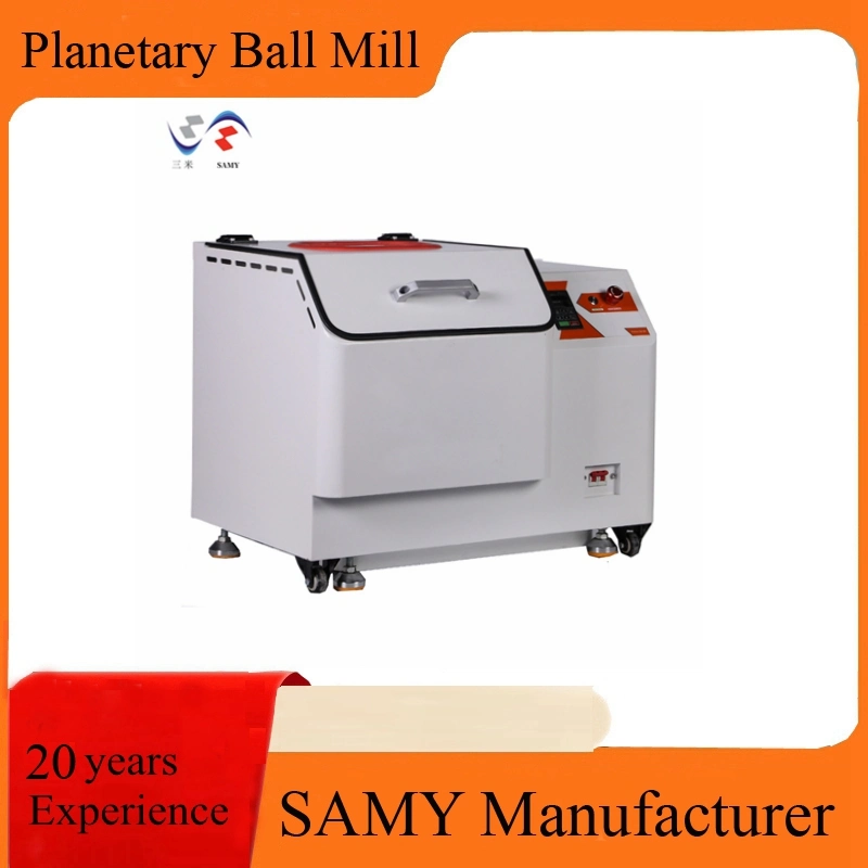 High Energy Bench-Top Vertical Vacuum Alumina Planetary Ball Mill