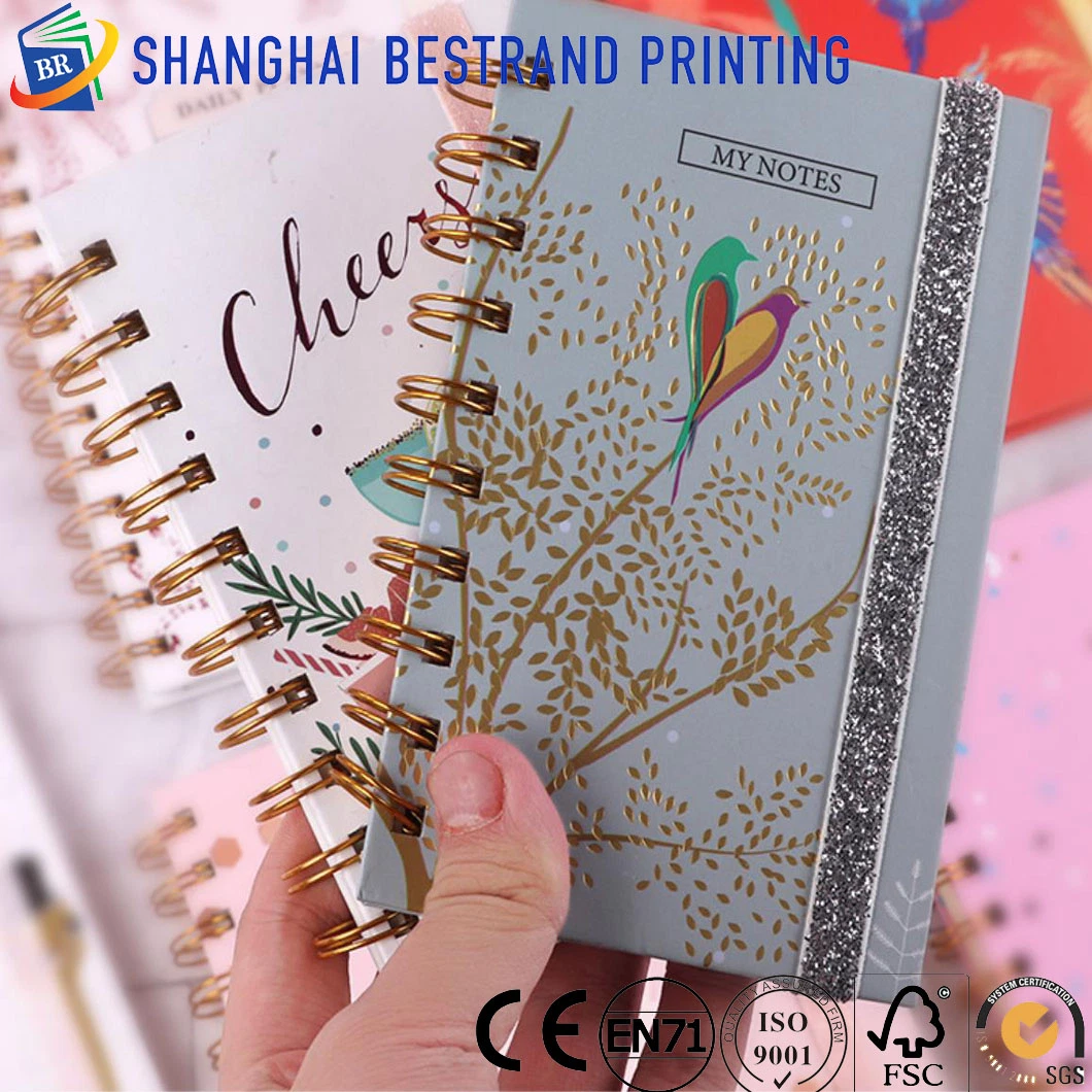 Wholesale/Supplier Custom Note Book Printing with Wire-O Binding