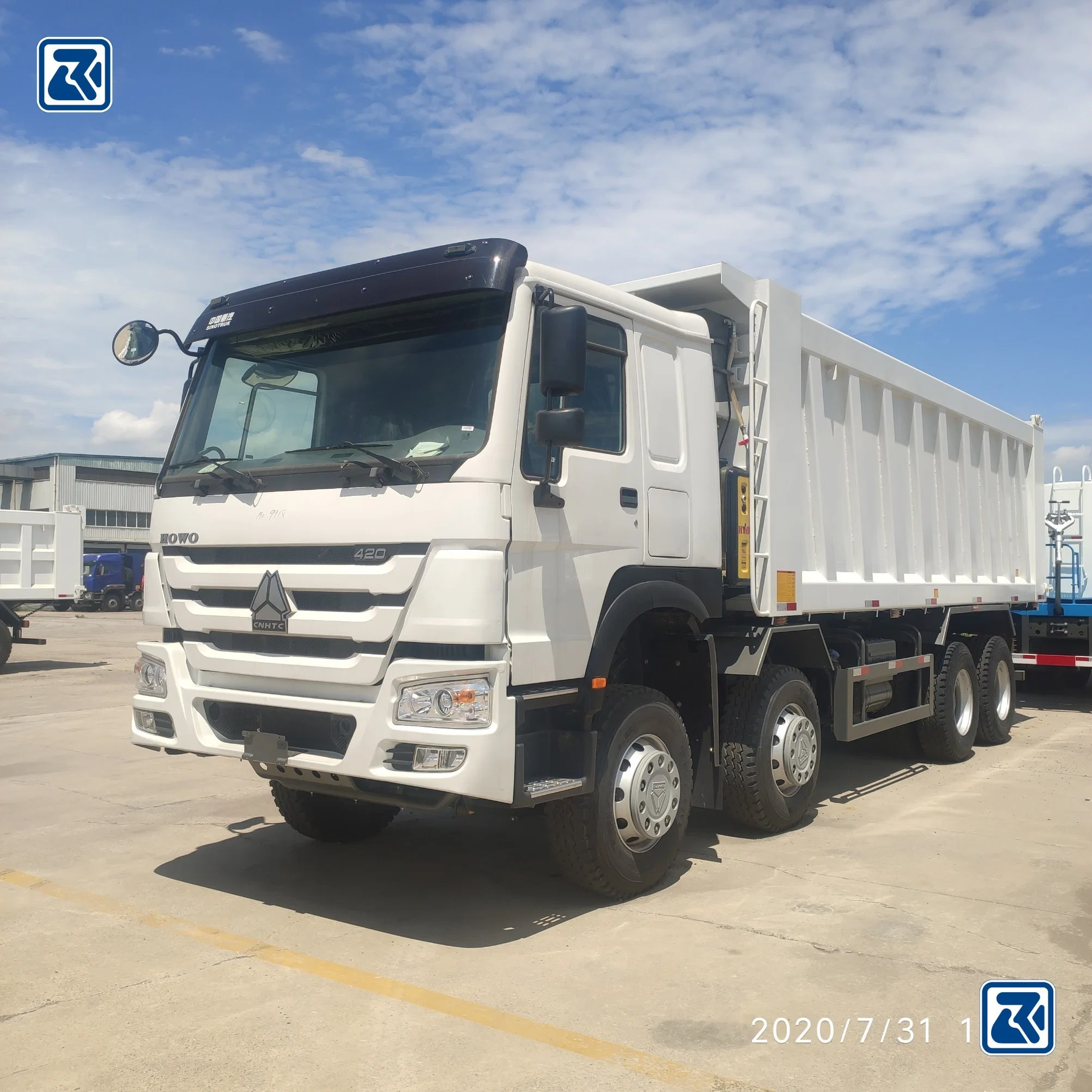 Camiones usados pesados HOWO nueva sino Sinotruk Beiben Dongfeng Shacman Foton 8X4 Dumper volquete camión volquete basculante