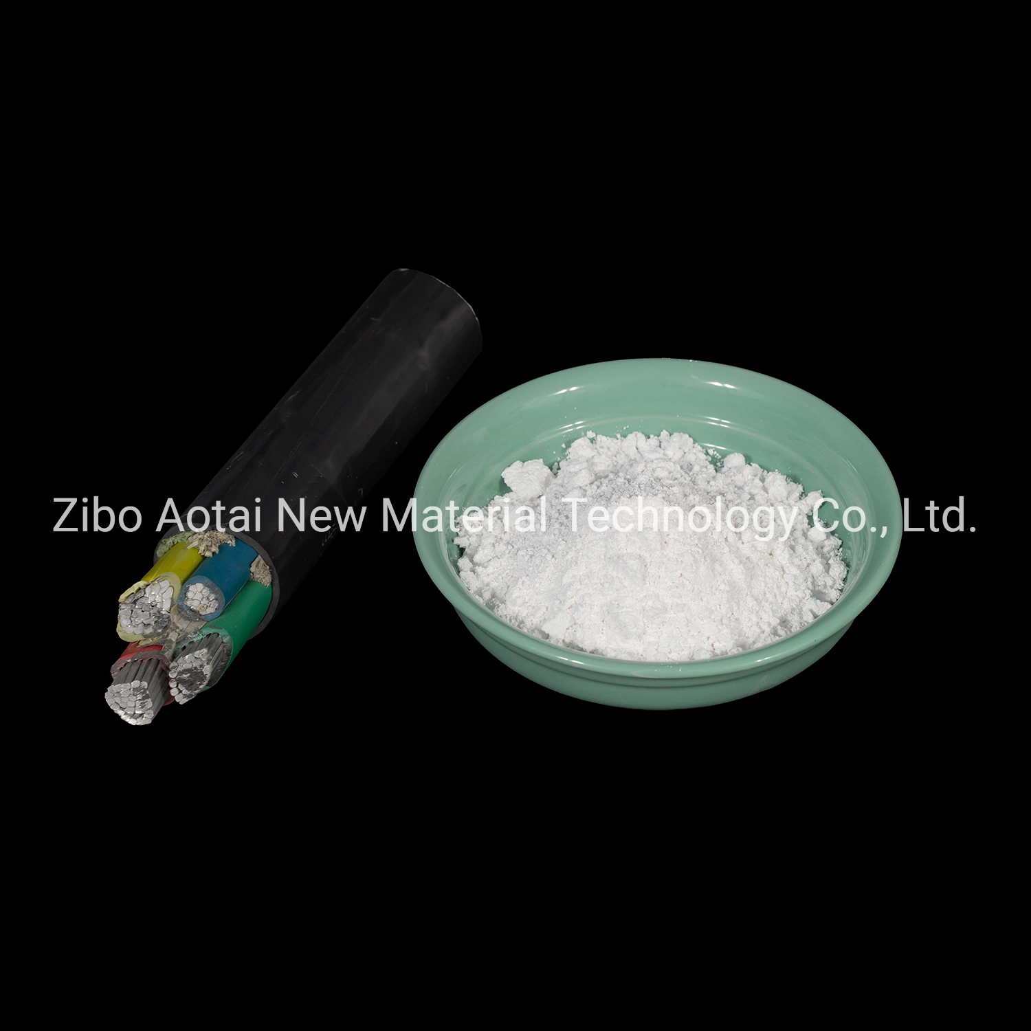 Aluminum Hydroxide CAS No. 21645-51-2 for Low-Smoke Halogen-Free Cable Material