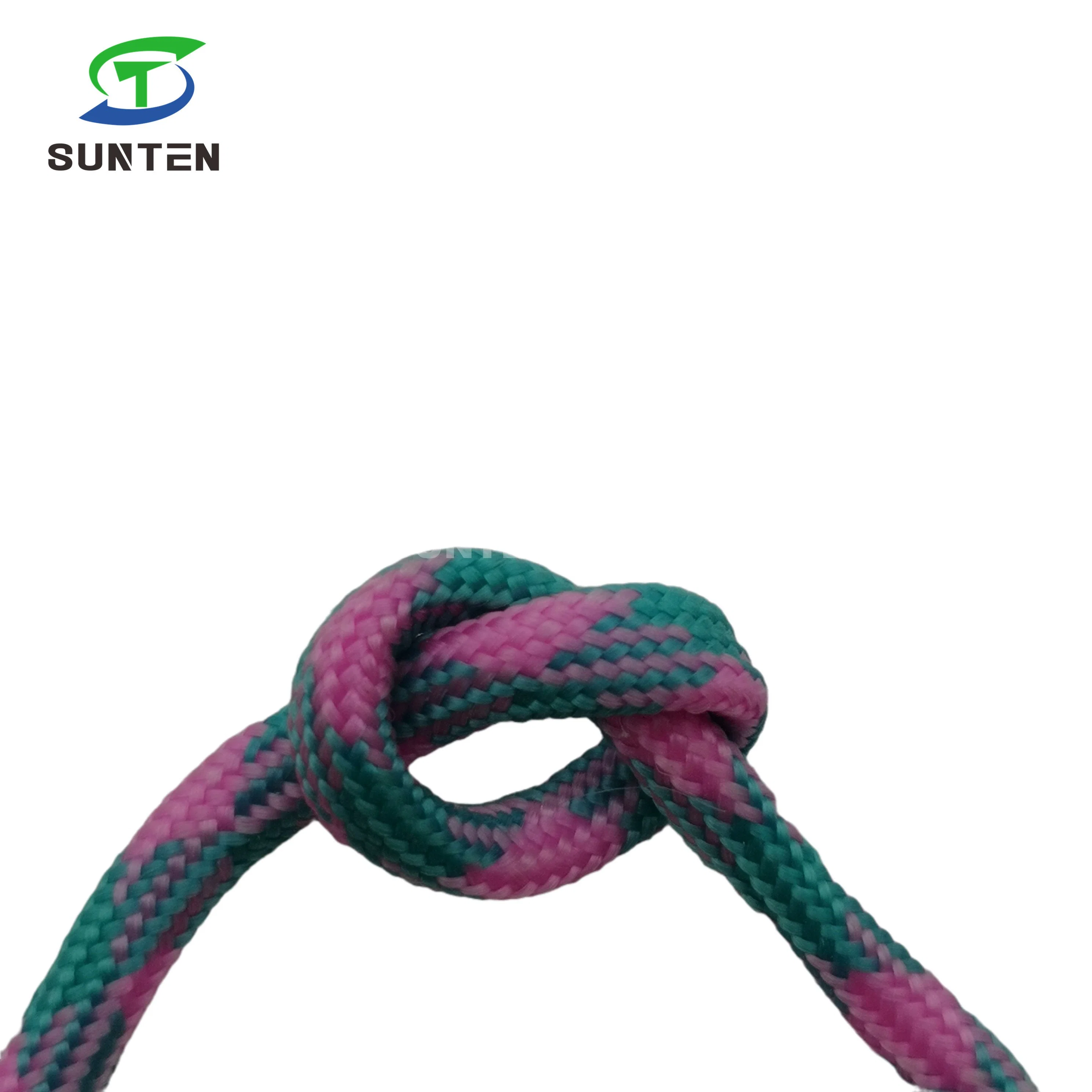 Pink Polyester/Nylon/PP/Polypropylene/Polyamide/Plastic/Reflective/Rescue/Safety Single Braided Tent Rope