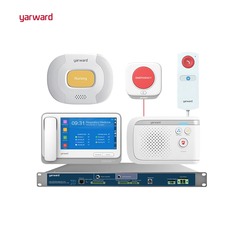 Schwesternrufsystem Master Station Krankenhausbett Drahtloser Schwesternruf System-Notstromkabel