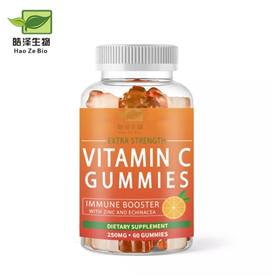 Les soins de santé de haute qualité des fruits de la vitamine C Gummies gommeux