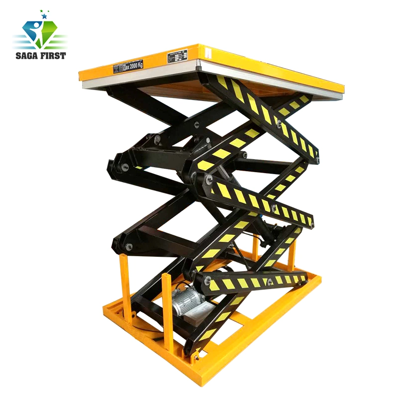 CE Approved Heavy Duty Large Customized Lifting Table Electric Hydraulic Scissor Lift Tables