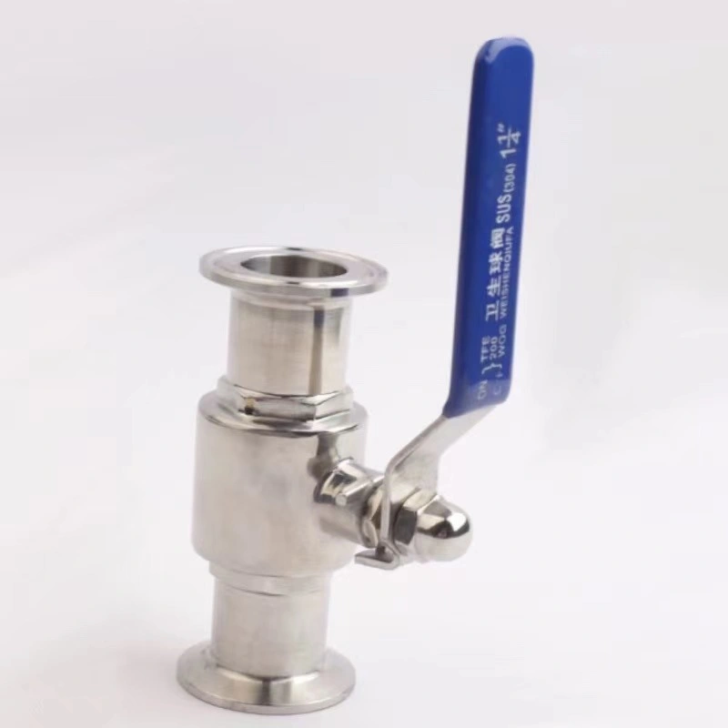 2 Way /3 Way Fulled Cavity Seat Sanitary Stainless Steel Ball Valve