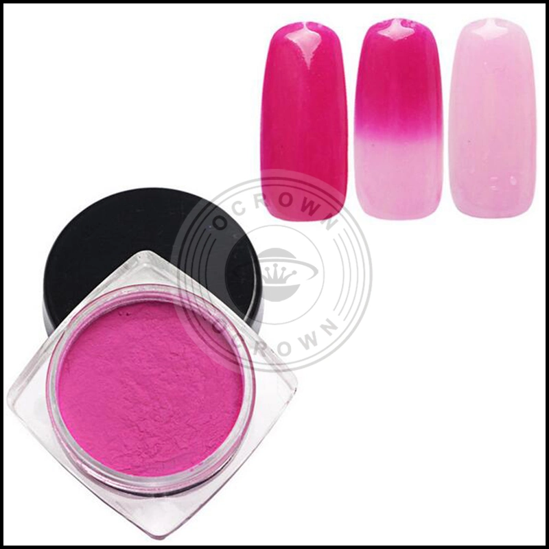 Thermochromic Pigment Gradient Nail Thermal Color Change Temperature Powder