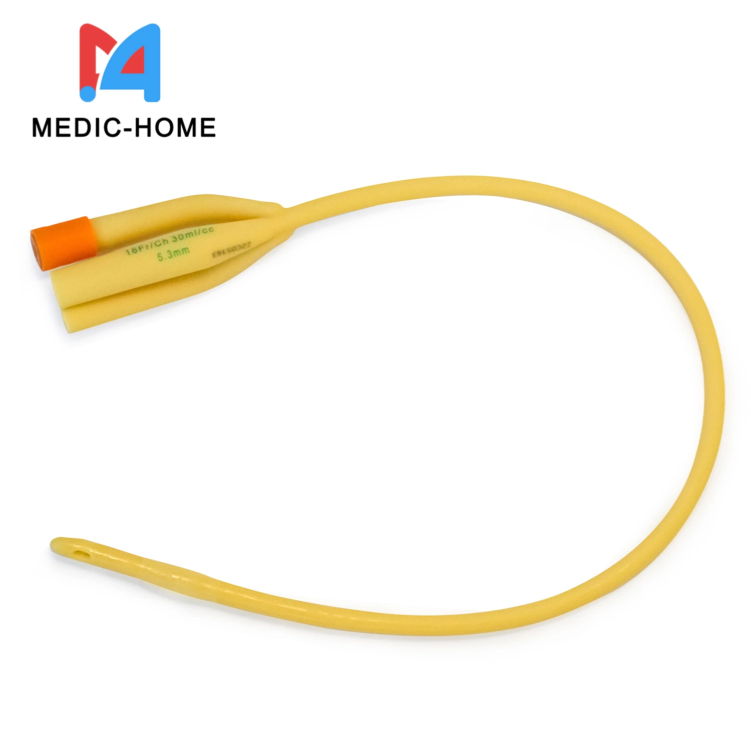 Medical Factory Supply CH/Fr 16-28 Three Way Silicone Coated Foley Catheter with CE ISO