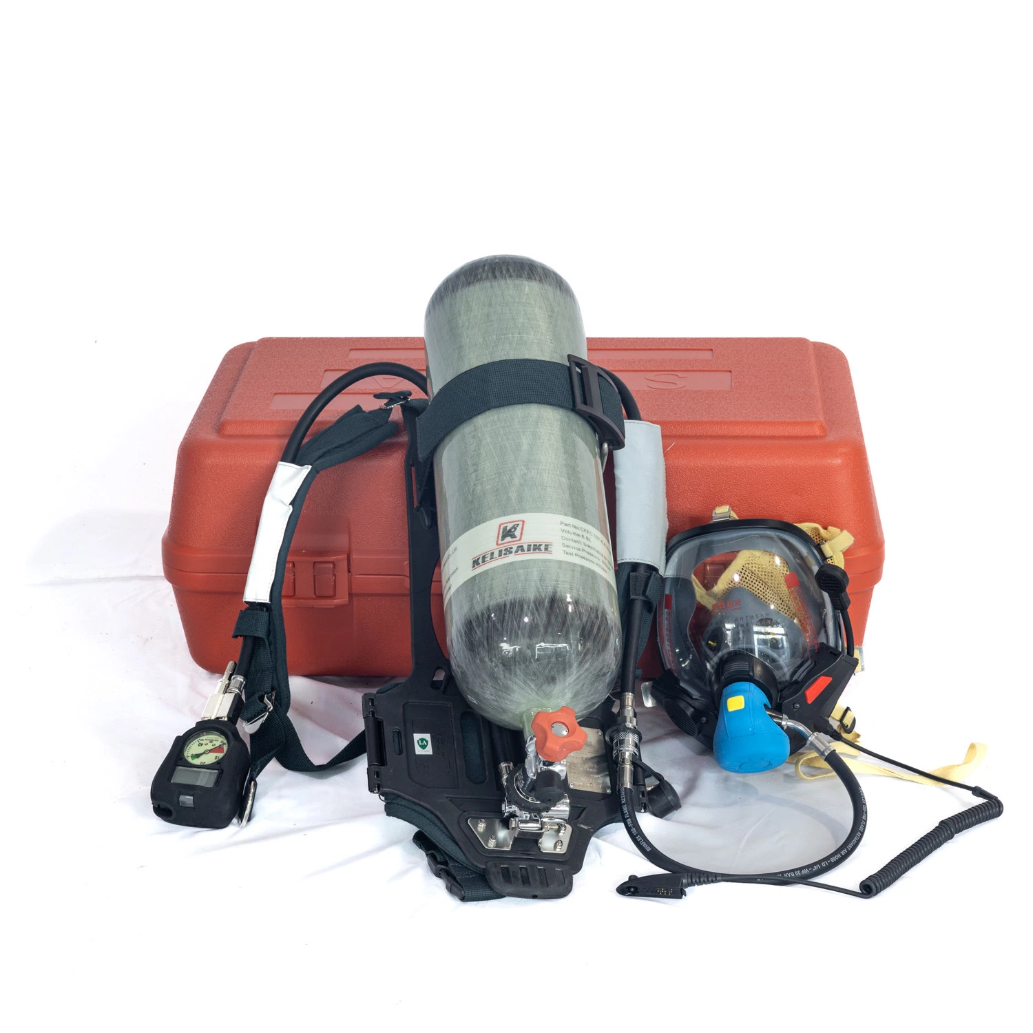 CE Approved Dual Cylinders Durable Breathing Apparatus Firefighting Scba