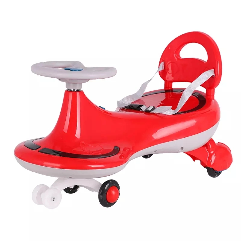 Factory Price New Model Children Swing Car Kids Wiggle Car Baby Twist Car with Flashing LED Lights