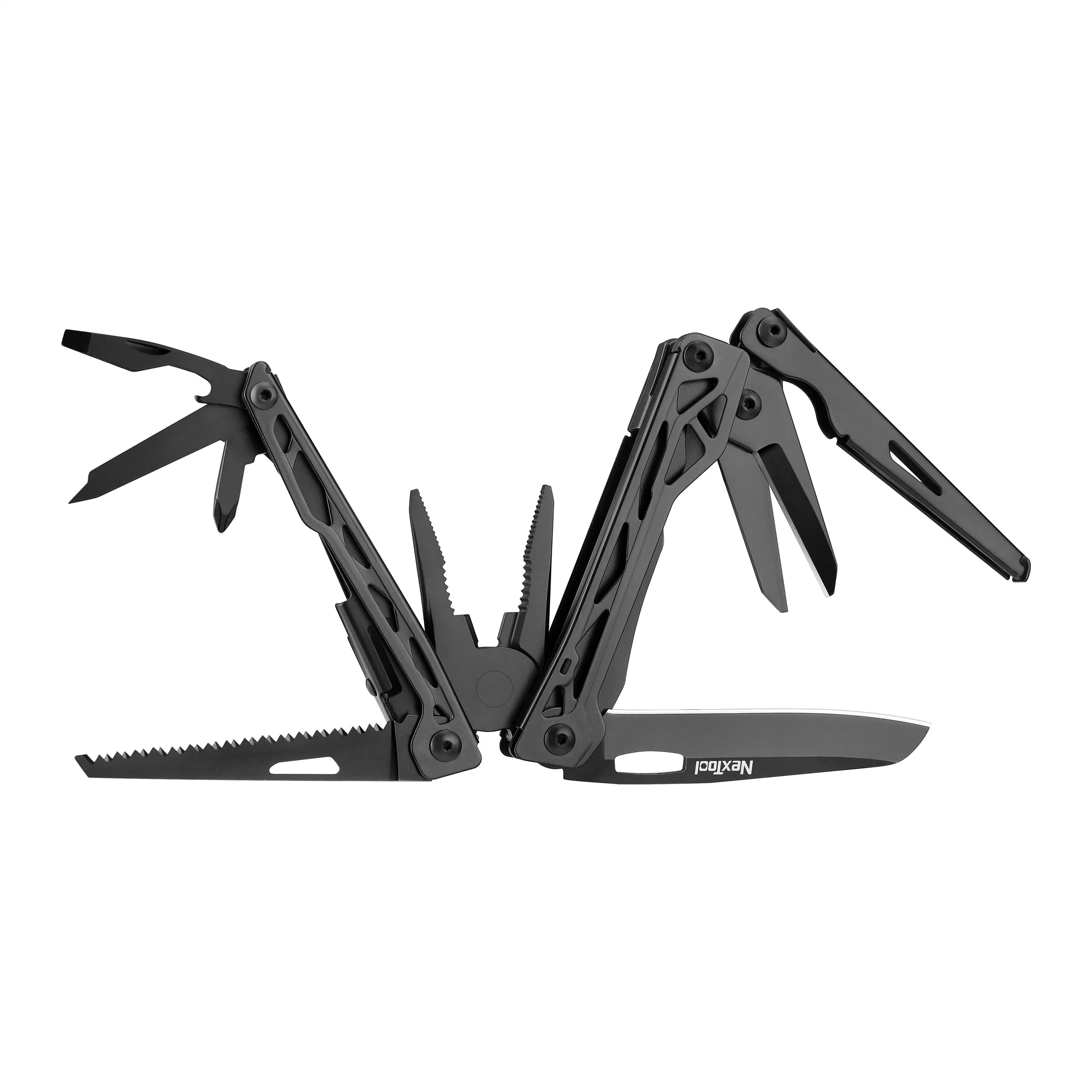 Nextool Hardware Black Combination Pliers Hand Tool with Screwdrivers Set