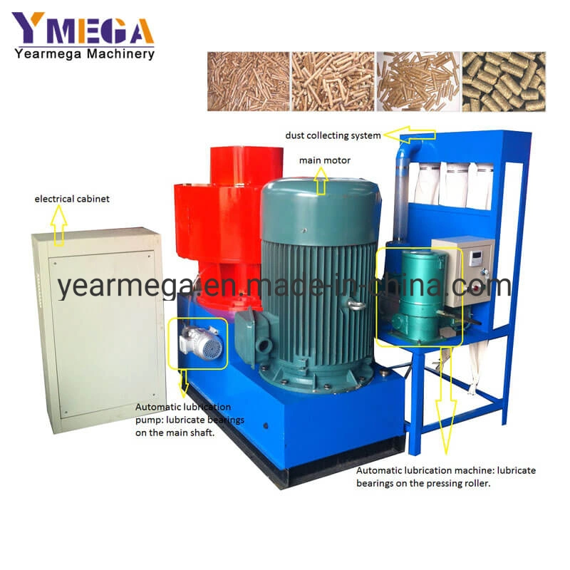 Hot Sell in Asia and Europe Automatic Pellet Machine Wood Pellet Mill