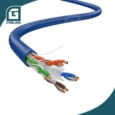 اتصال كبلات Gcable Communication 23AWG 24AWG CAT6A CAT6 Cat5e كبل RJ45 U/UTP شبكات اتصال Ethernet الخاصة بكبل الإنترنت