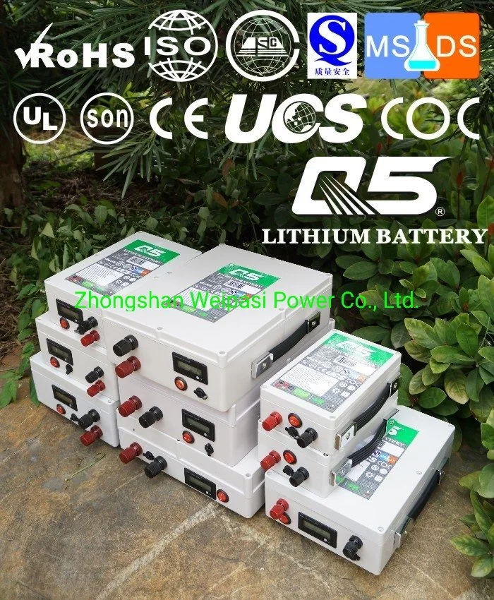 51.2V5ah~1000Ah pack de batteries au lithium LiFePO4 industriels NiCoMn O2 Batterie lithium-ion polymère tension nominale 48 V