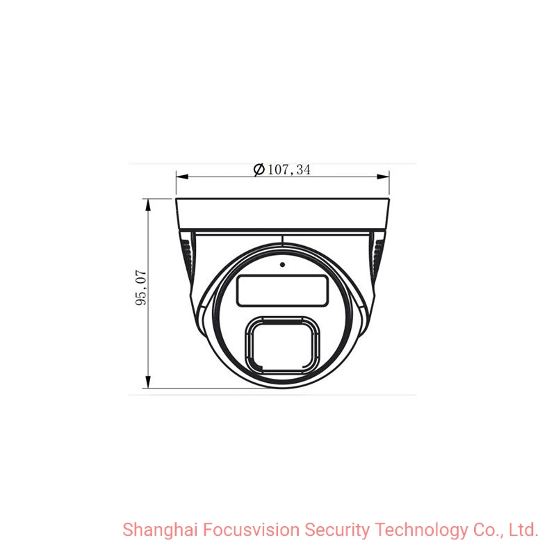 3MP 2.8/4/6/8mm Lens Human Detection Home Security Dual Light IR IP Fixed Turret Dome Network CCTV Camera