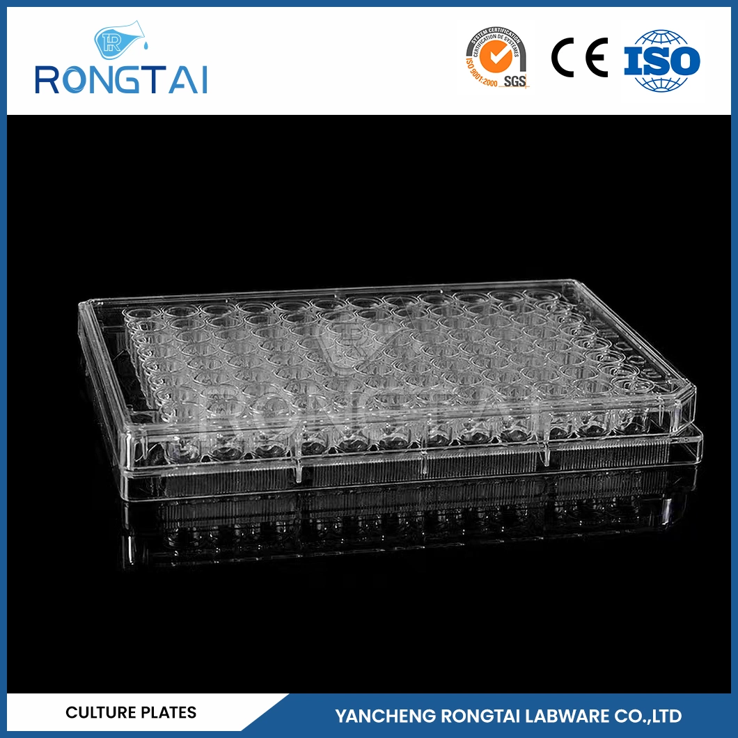 Rongtai 60mm Cell Culture Dish Suppliers Cell Culture Plate 96 Well China 384 Well Cell Culture Plate