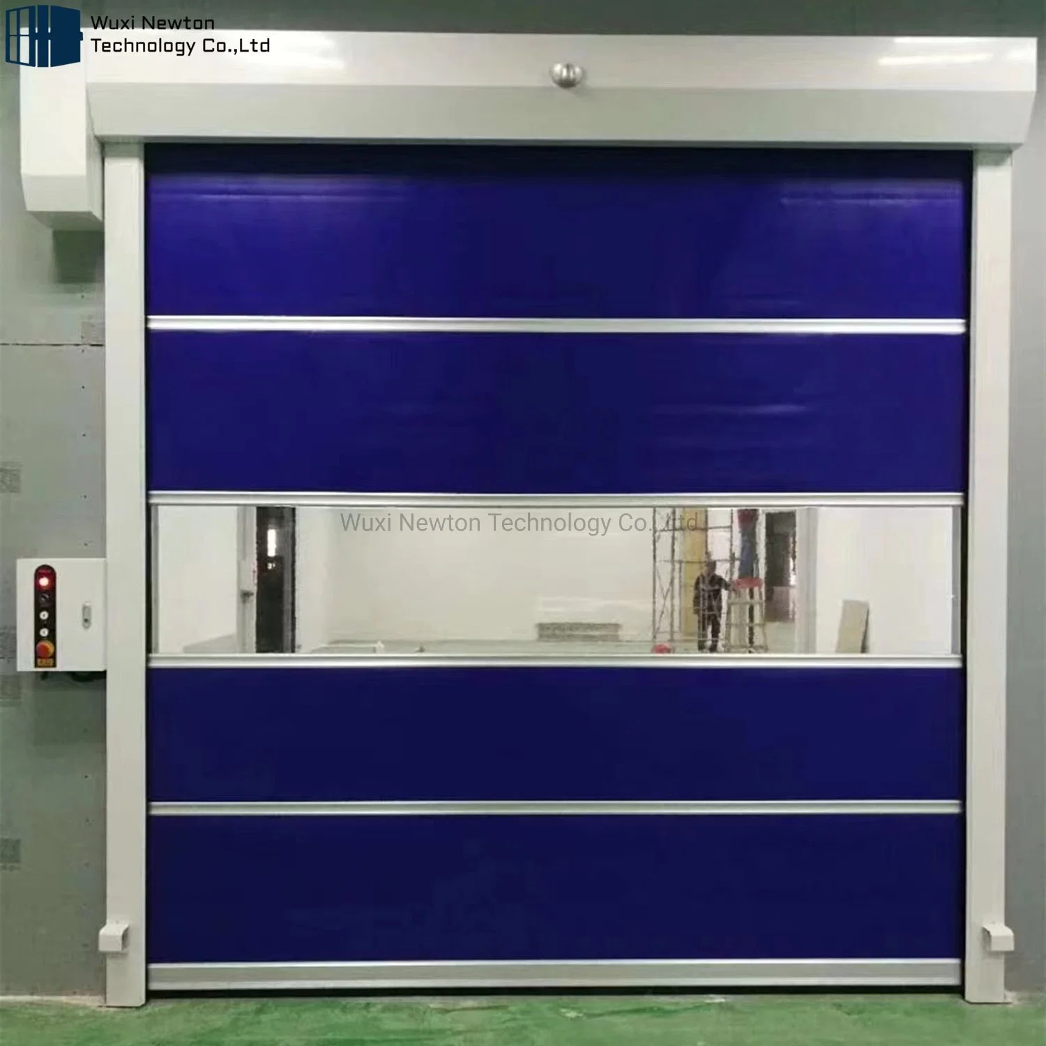 Rapid Rolling Fast Fabric Roll up Wind Proof Warehouse Roller Shutter High Speed Door