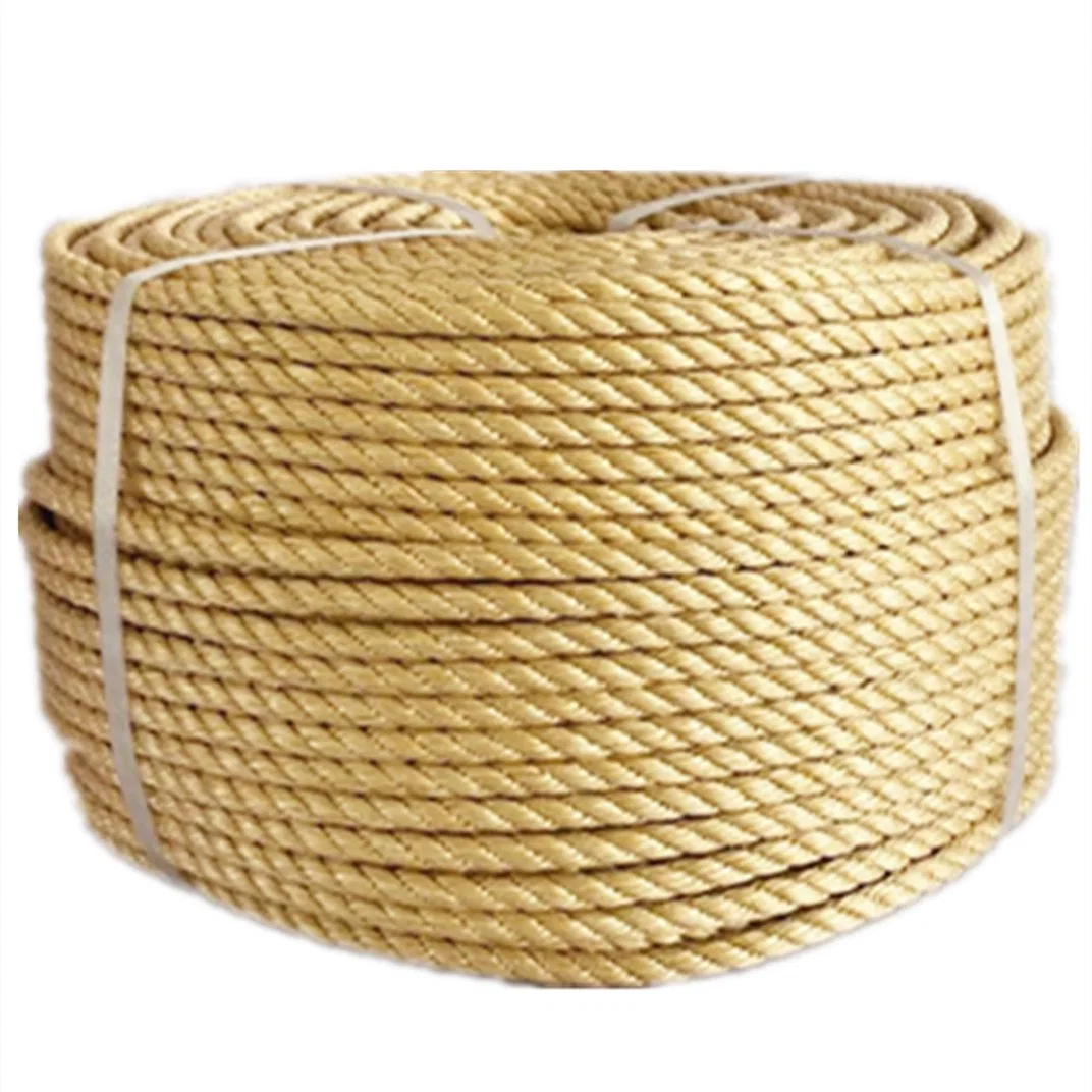 Manufacturers Price 10mm 20mm 30mm Twist Thin Rope Polyester Rope Packaging Rope