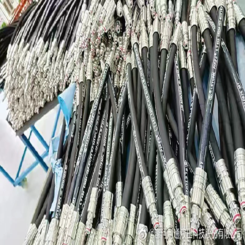 Hydraulic Hose 4sh/4sp Standard Hose High Pressure Rubber Hose 2sn Hydraulic Hose and Fittings