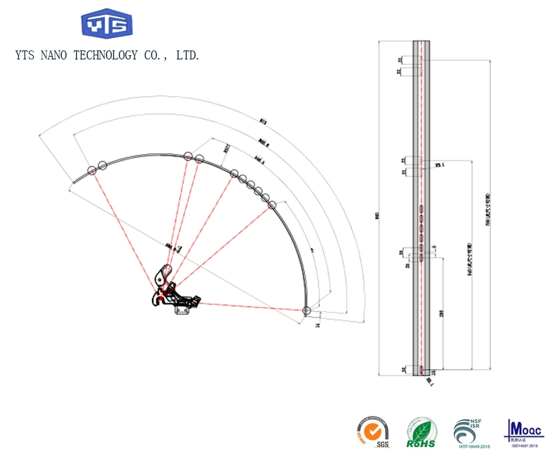 Specializing in The Production of Various Types of Aluminum Alloy Mud Plate Bracket, Aluminum Alloy Mudguard Spot, Can Be Customized