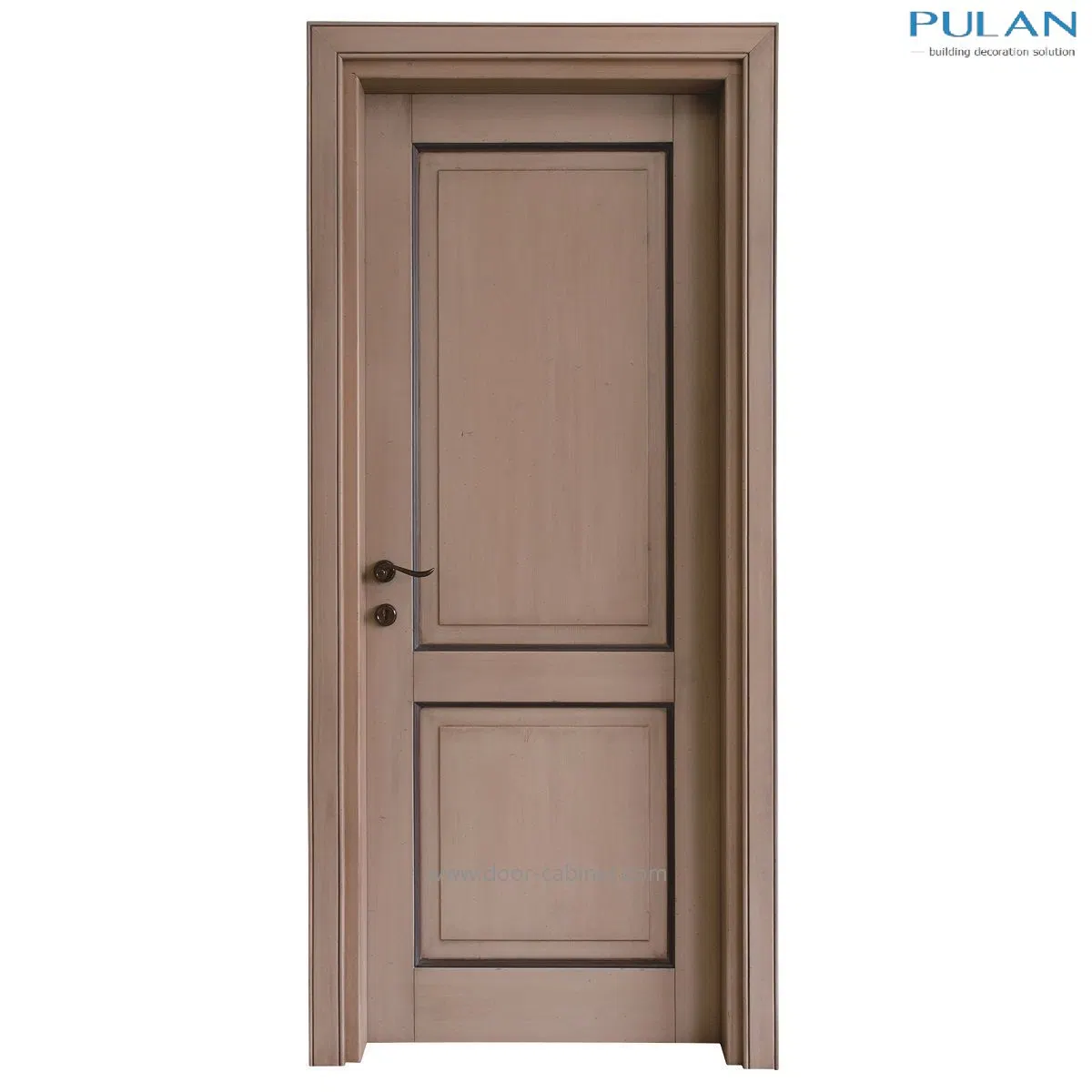 High Quality Classic Style Solid Wood Frame Flush Door