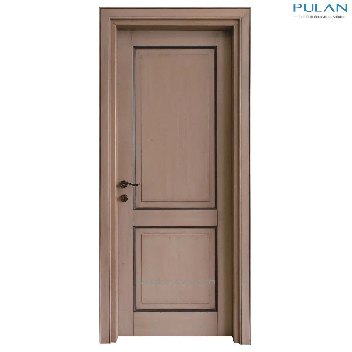 High quality/High cost performance Classic Style Solid Wood Frame Flush Door