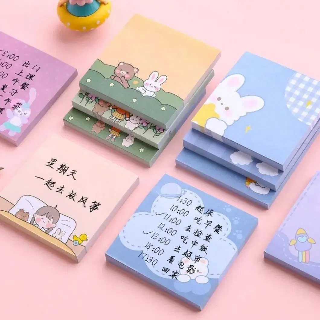 Original Factory Custom Sticky Note Pads Stationery Supplies Memo Pads Sticky Notes