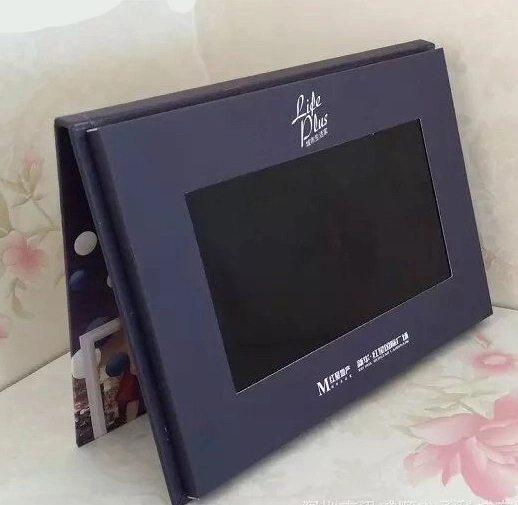 Touch Screen Video Invitation Cards with 10inch LCD