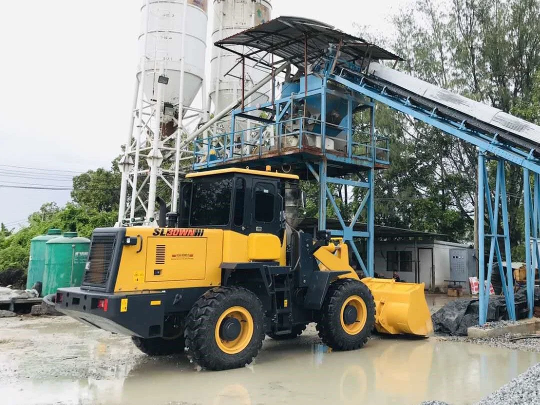 Máquina de construcción SL30wn pequeña cargadora de ruedas