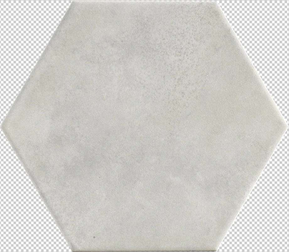 Rustic Matt Finished Hexagonal Ceramics Tile for Flooring Building Material