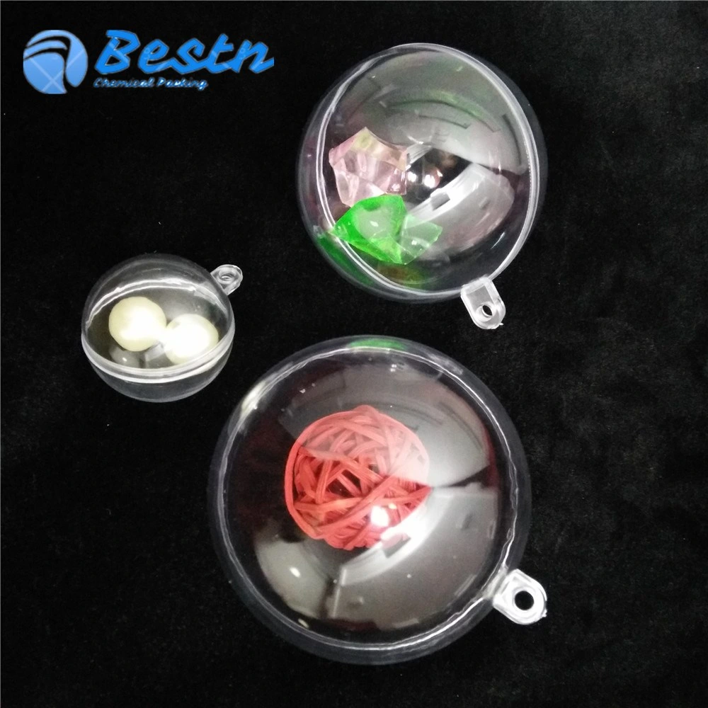 Clear Plastis Openable Ball for Christmas Decoration