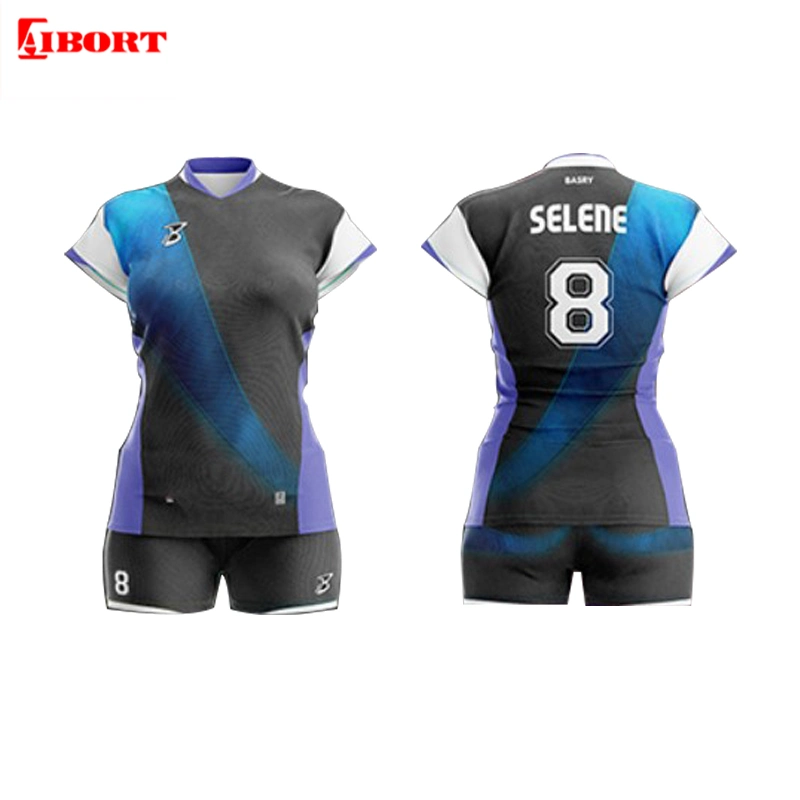 Aibort 2020 New Design Sublimation Rugby Jersey for Team Wear (T-RB-91)