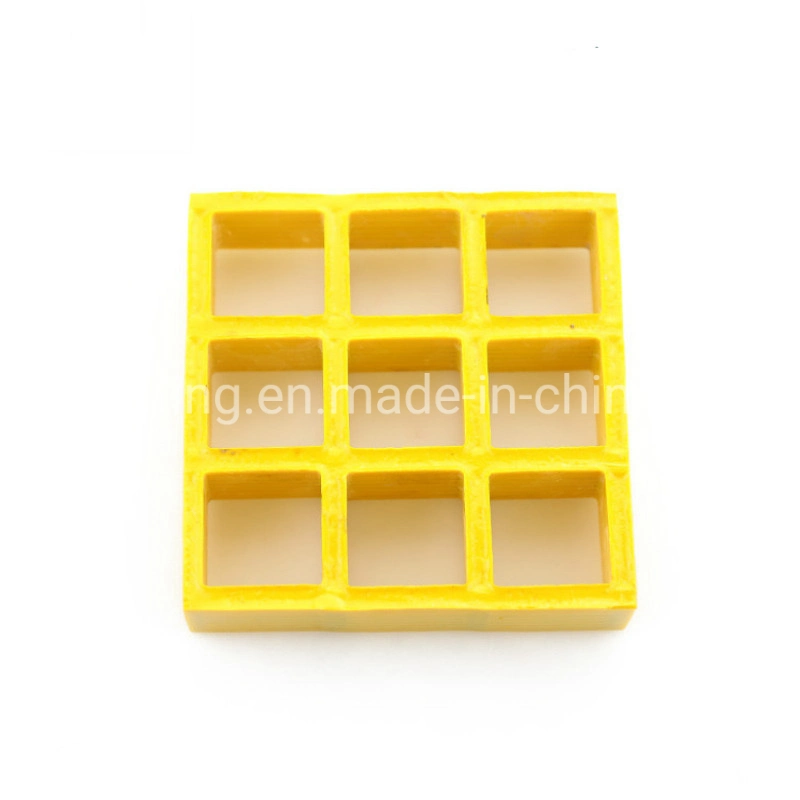 Zhongzheng Fiberglass FRP GRP Grating Panel Molded Plastic Floor Grating