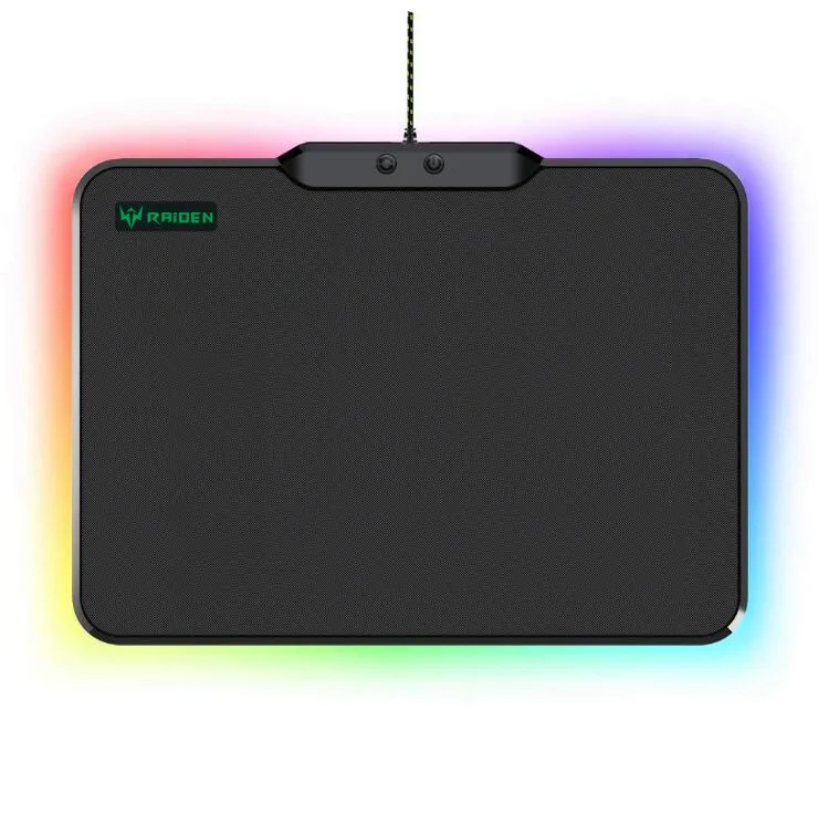 Newest Micro-Textured Surface RGB Switch USB Novel Durable Rubber Gaming Mouse Pad